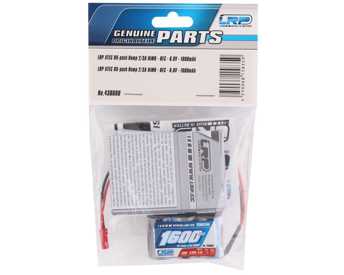 LRP - XTEC 5-Cell 6.0V NiMH Hump Receiver Pack (1600mAh)