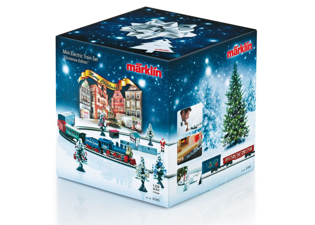 Märklín - Christmas Starter Set: Tren De Mercancías A Vapor Con Vía Ovalada. En Existencia