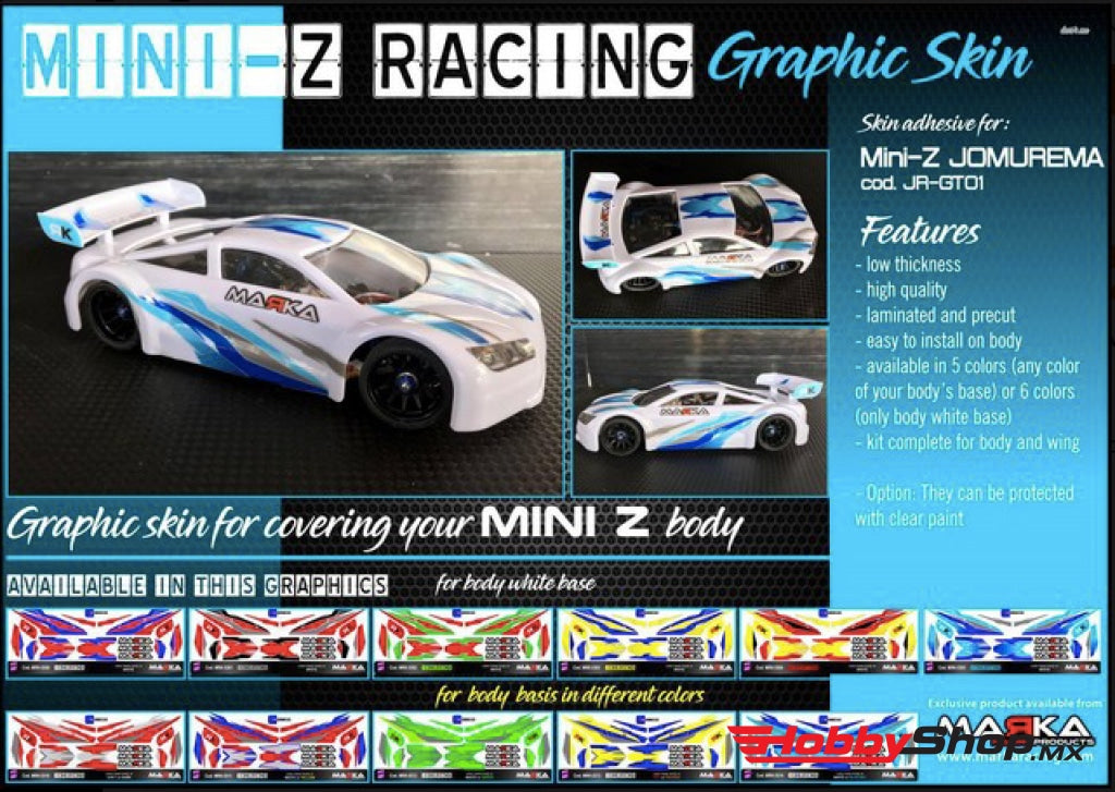 Marka - Skin Adhesive 1:28 Jomurema Body Jr-Gt01 Color2 (1Pcs) En Existencia