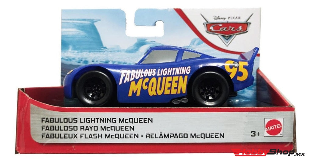 Mattel - Disney Pixar Cars Fabuloso Rayo Mcqueen 5 Pulgadas En Existencia