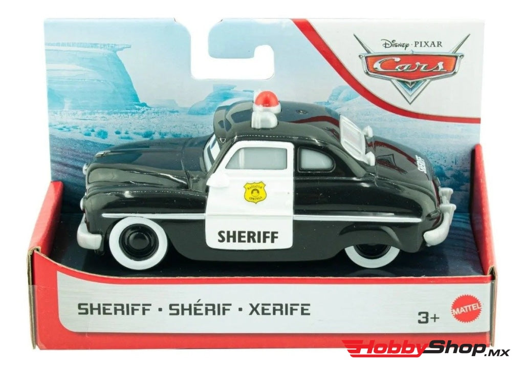 Mattel - Disney Pixar Cars Shérif 5 Pulgadas En Existencia