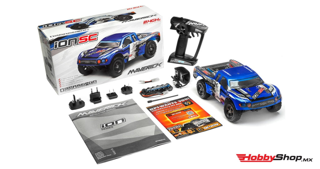Maverick - Ion Sc 1/18 Rtr Electric Short Course Truck En Existencia