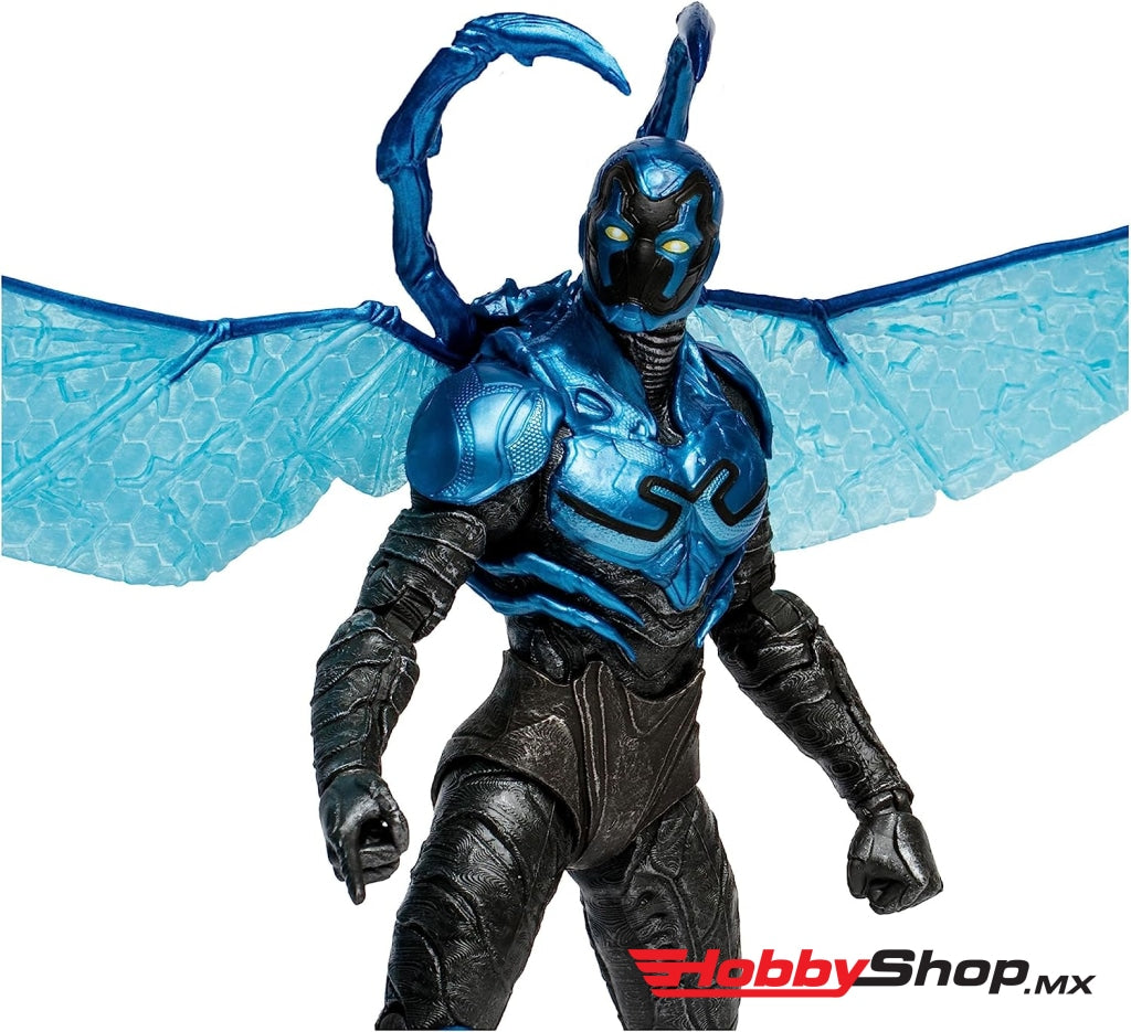 Mcfarlane Toys - Blue Beetle Battle Mode Escarabajo Azul En Existencia