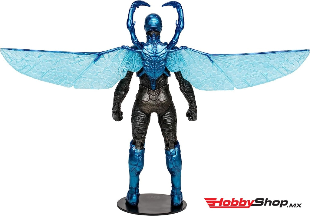 Mcfarlane Toys - Blue Beetle Battle Mode Escarabajo Azul En Existencia