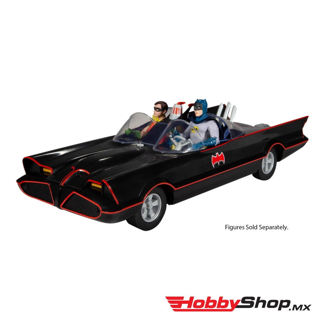 Mcfarlane Toys - Dc Retro Figura De Accion: Batman 66 Classic Tv Series Batimovil 6 Pulgadas En