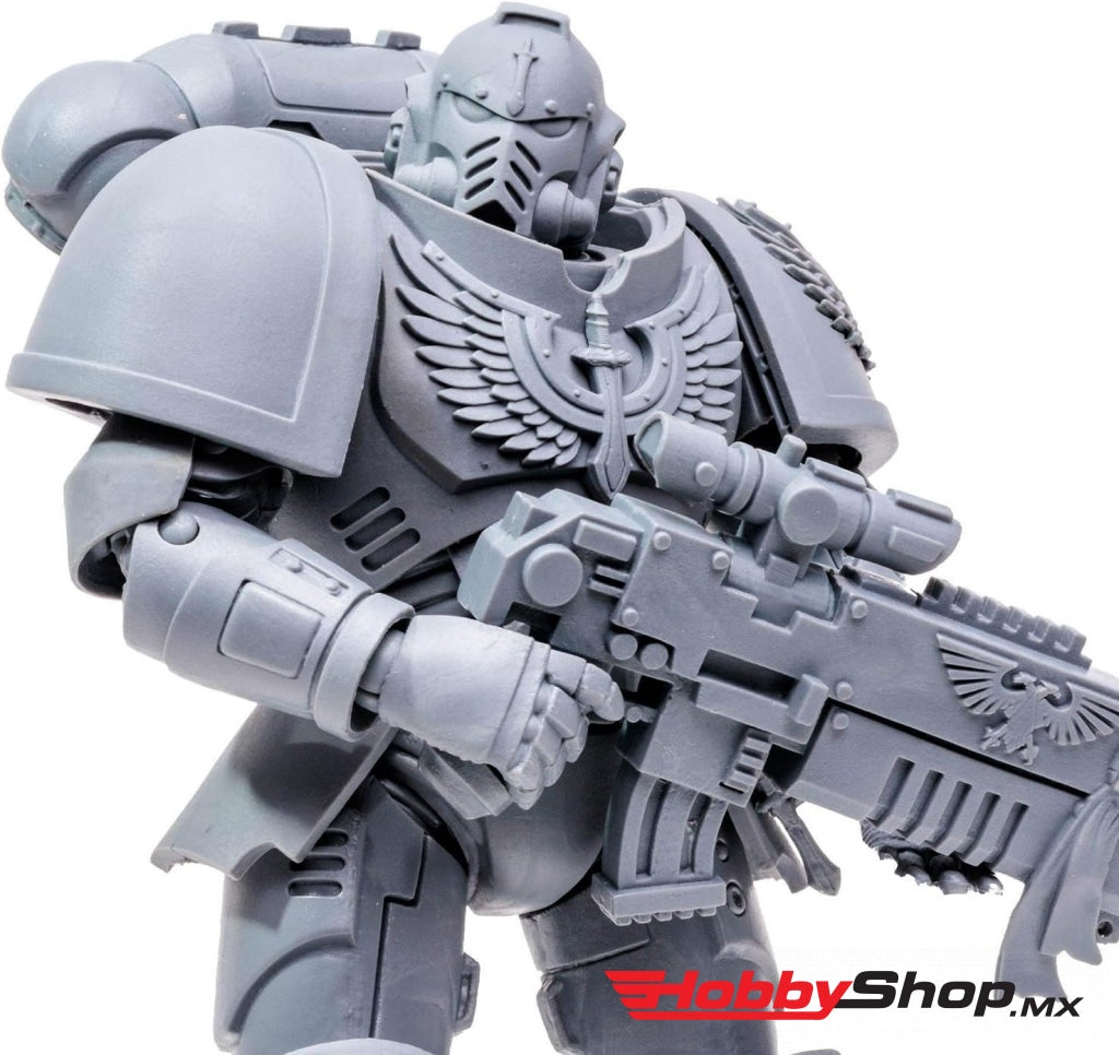 Mcfarlane Toys - Warhammer 40 000 Cifras Wv5 Dark Angel Intercessor (Ap Variant) En Existencia