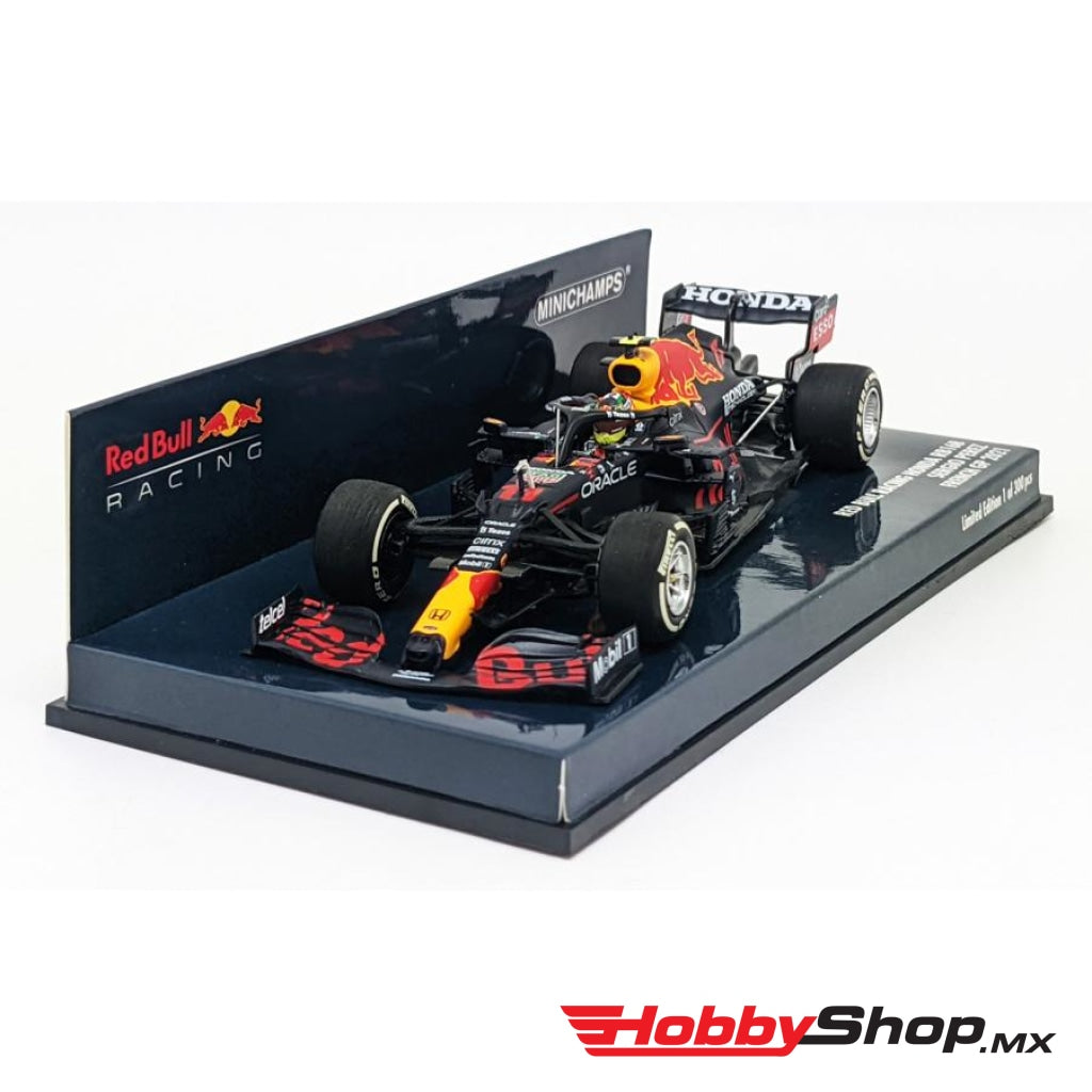 Minichamps - Red Bull F1 Rb16B Honda Ra620H Team Aston Martin #11 3Rd French Gp 2021 Sergio Pérez