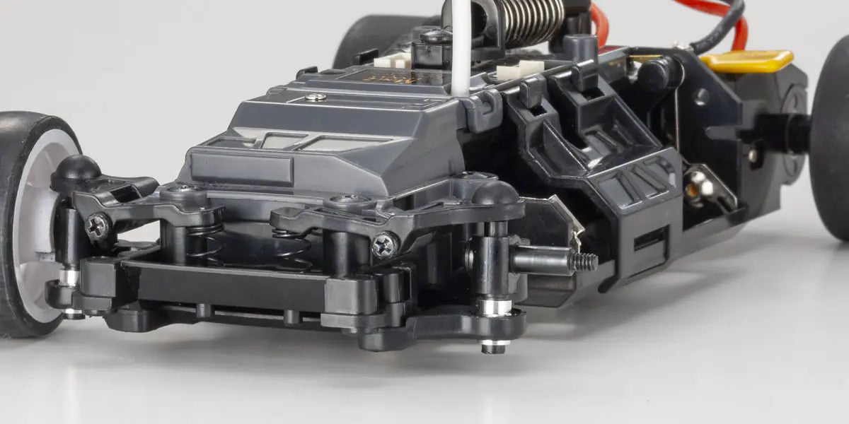 Kyosho - MINI-Z RWD MR-04 CORVETTE® C8.R Chrome / Yellow 20th Anniversary