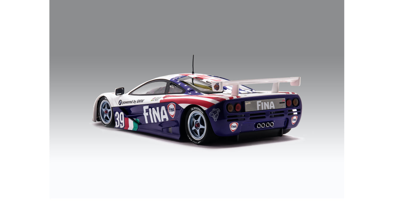 MRSlotcar - McLaren F1 GTR Fina - '96 Le Mans - Análogo, escala 1/32