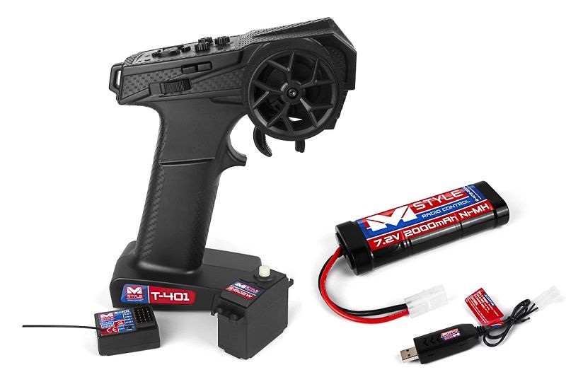 MStyle - Radioset, Servo, Battery and Charger