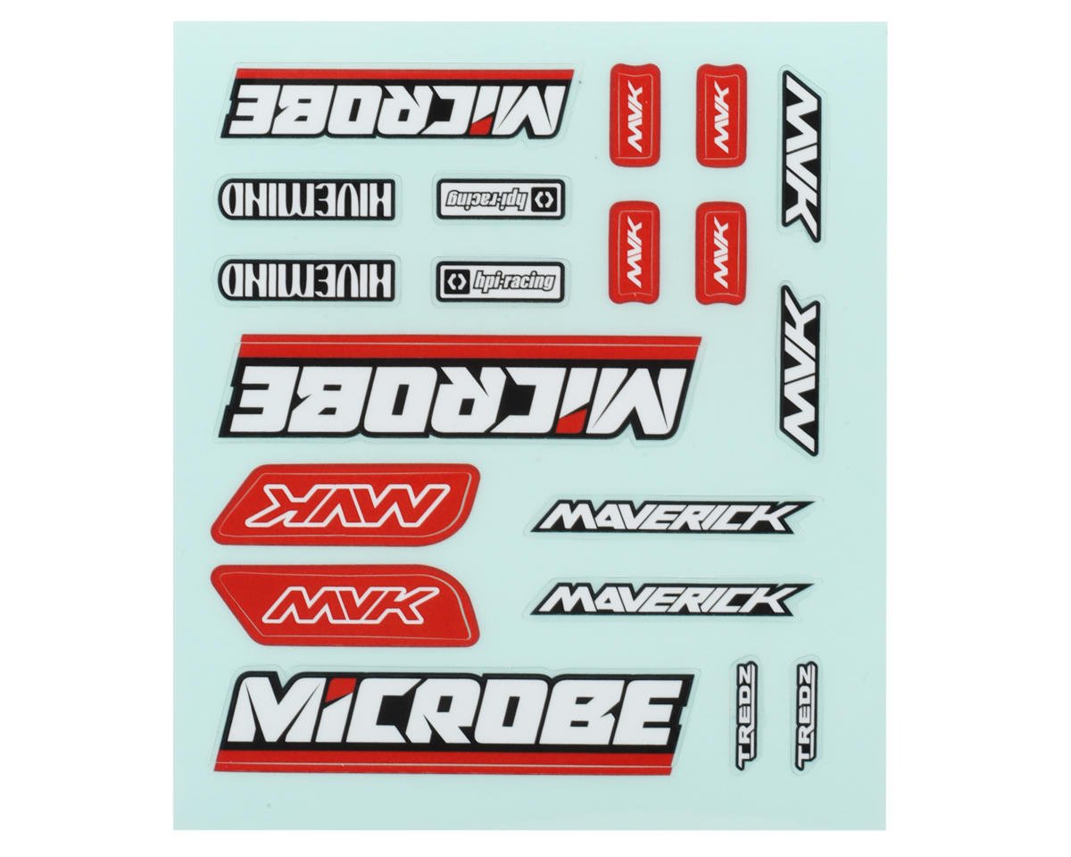 Maverick - Microbe 1/24 RTR 2WD Buggy w/2.4GHz Radio, Battery & Charger, Rojo