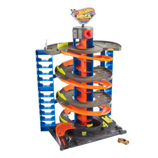 Mattel - Hot Wheels City Pista de Juguete Mega Garage