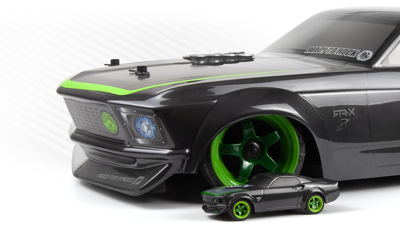HPI Racing - Nano-TTR 1969 Ford Mustang RTR-X