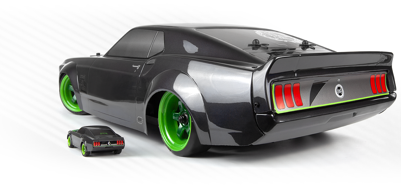 HPI Racing - Nano-TTR 1969 Ford Mustang RTR-X