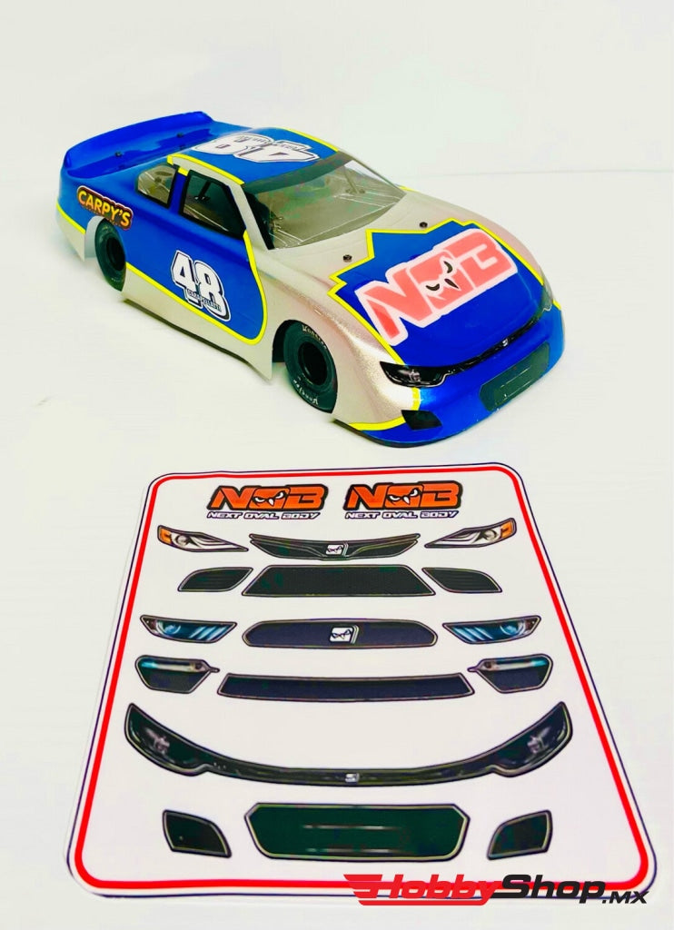 Nob - Carrocería Body Nascar Stock Car Para 1Rc Late Model