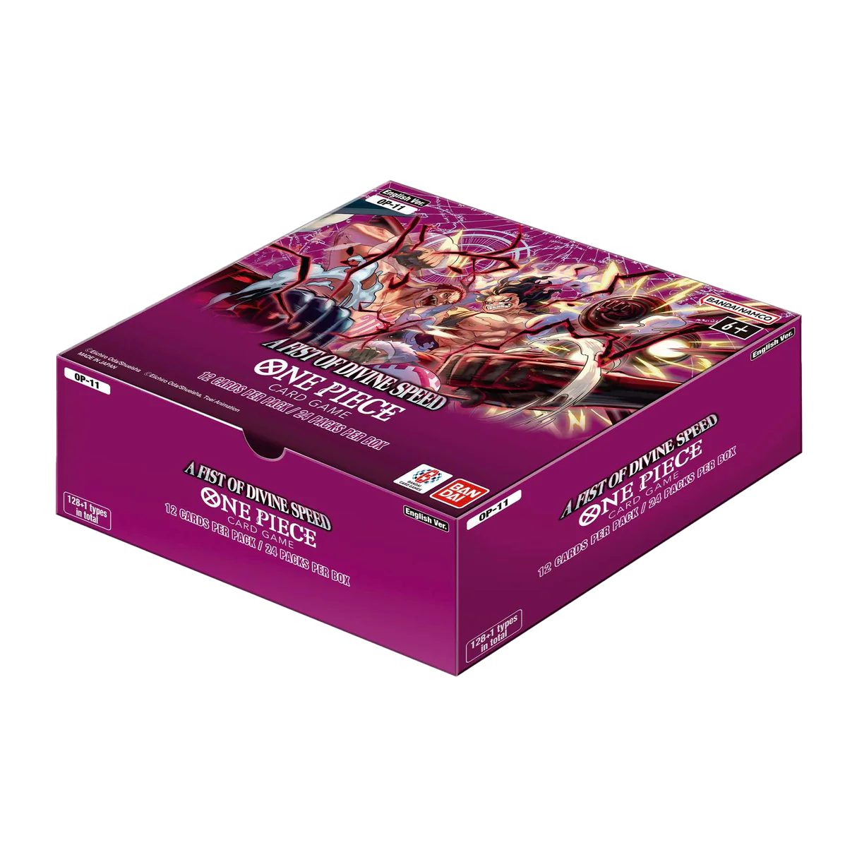 Bandai - One Piece Card Game: OP-11 A Fist Of Divine Speed (24 sobres por caja)