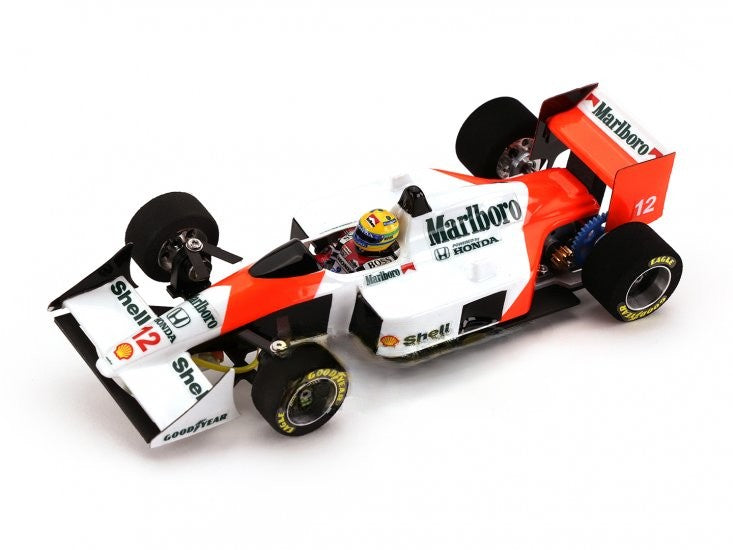 DG Slot Racing - F1 - McLaren Mp4/4 #12 - Ayrton Senna, escala 1/24, análogo