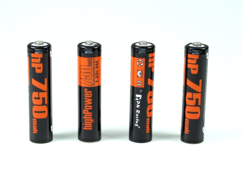 Pn Racing - High Power 750Mah Ni-Mh Rechargeable Aaa Battery (4Pcs) En Existencia