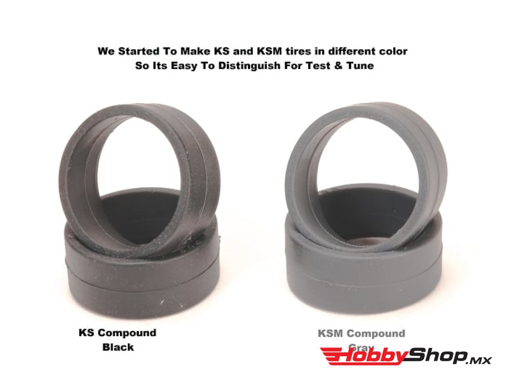 Pn Racing - Mini-Z Ks-M Compound Rcp Low Profile Slick 11Mm Tire Medium (2Pc) En Existencia