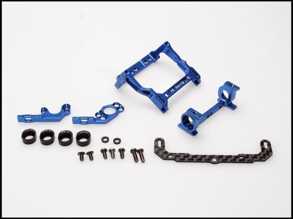 Pn Racing - Mini-Z Mr02/03 93-102Mm Multi Motor Mount (Blue) En Existencia