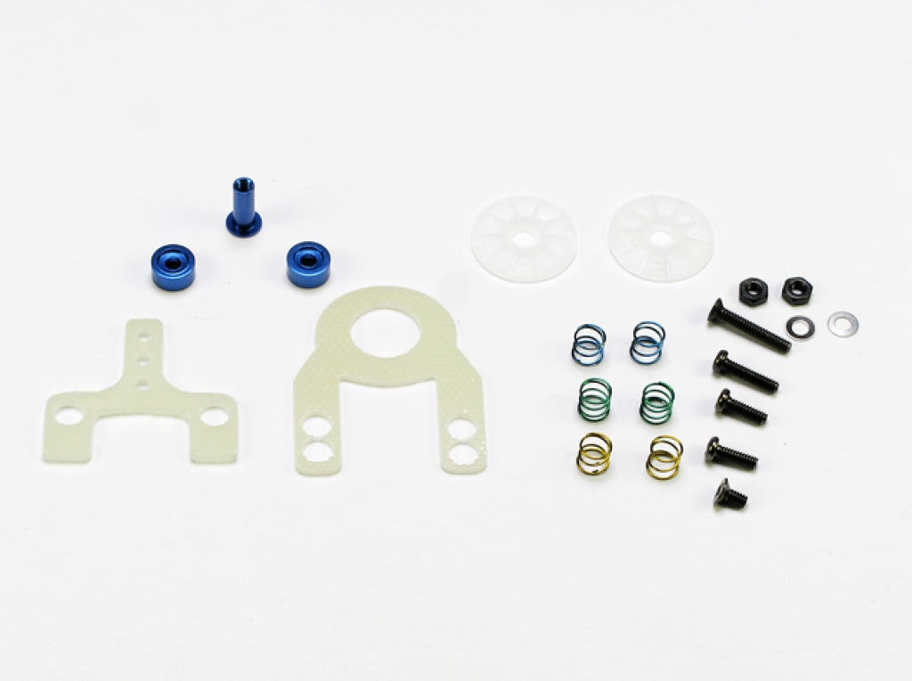 Pn Racing - Mini-Z Mr02 / 03 Multi Length Disk Damper Set Blue En Existencia