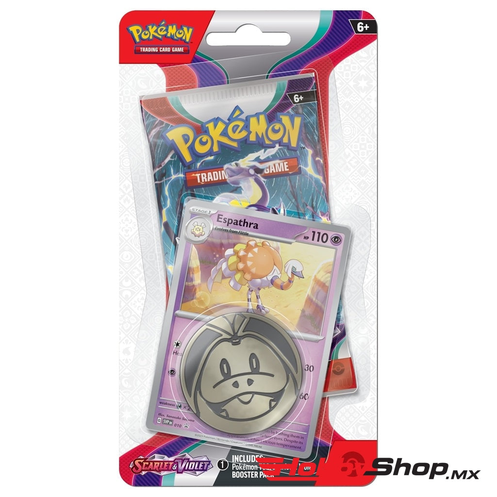 Pokémon Tcg: Scarlet & Violet 01 - Checklane Blister Inglés En Existencia