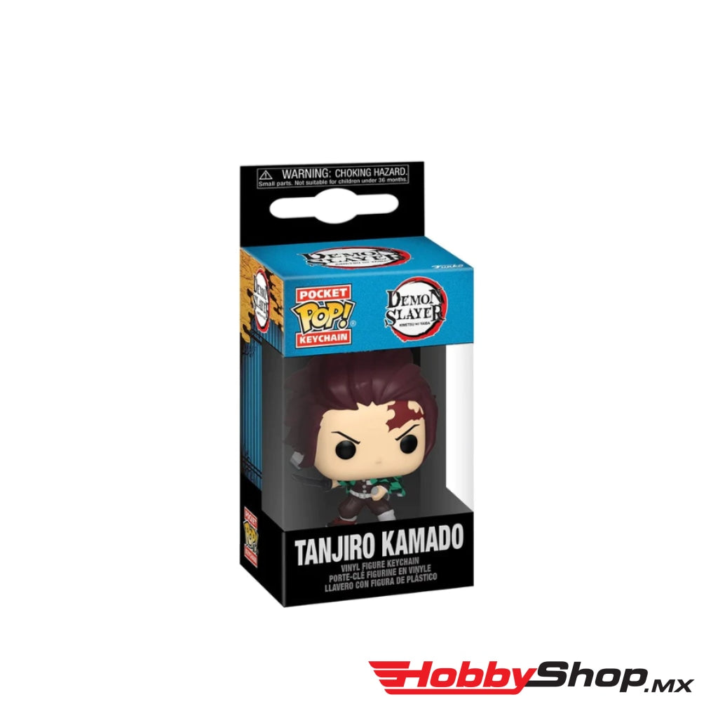 Pop Keychain: Demon Slayer - Tanjiro Kamado Llavero Exclusivo Target Con 2023 En Existencia