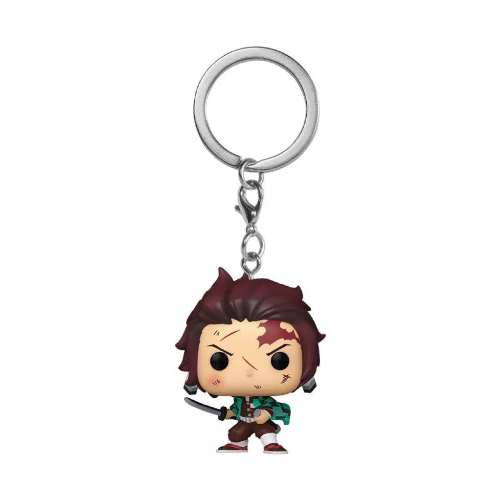 Pop Keychain: Demon Slayer - Tanjiro Kamado Llavero Exclusivo Target Con 2023 En Existencia