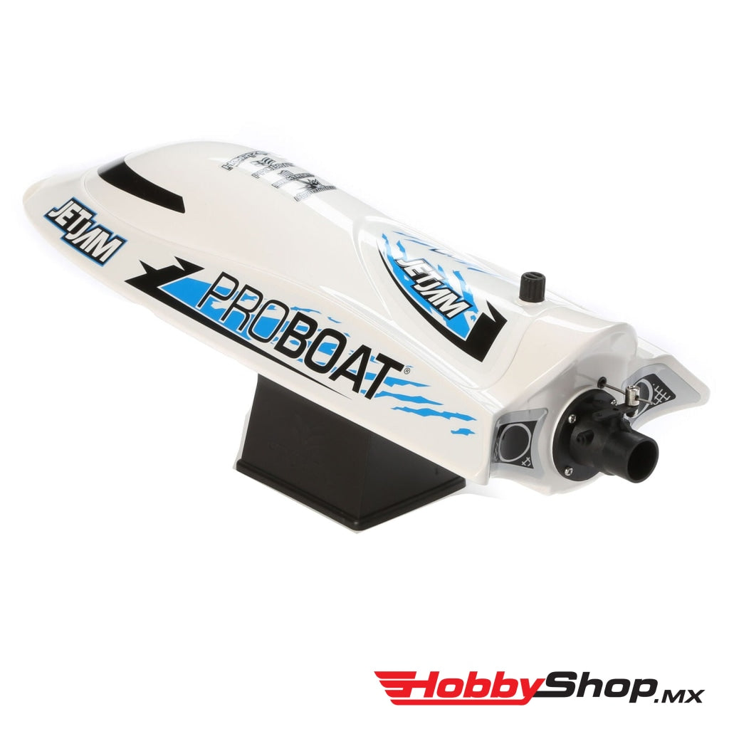 Pro Boat - Jet Jam 12 Self-Righting Pool Racer Brushed Rtr White En Existencia