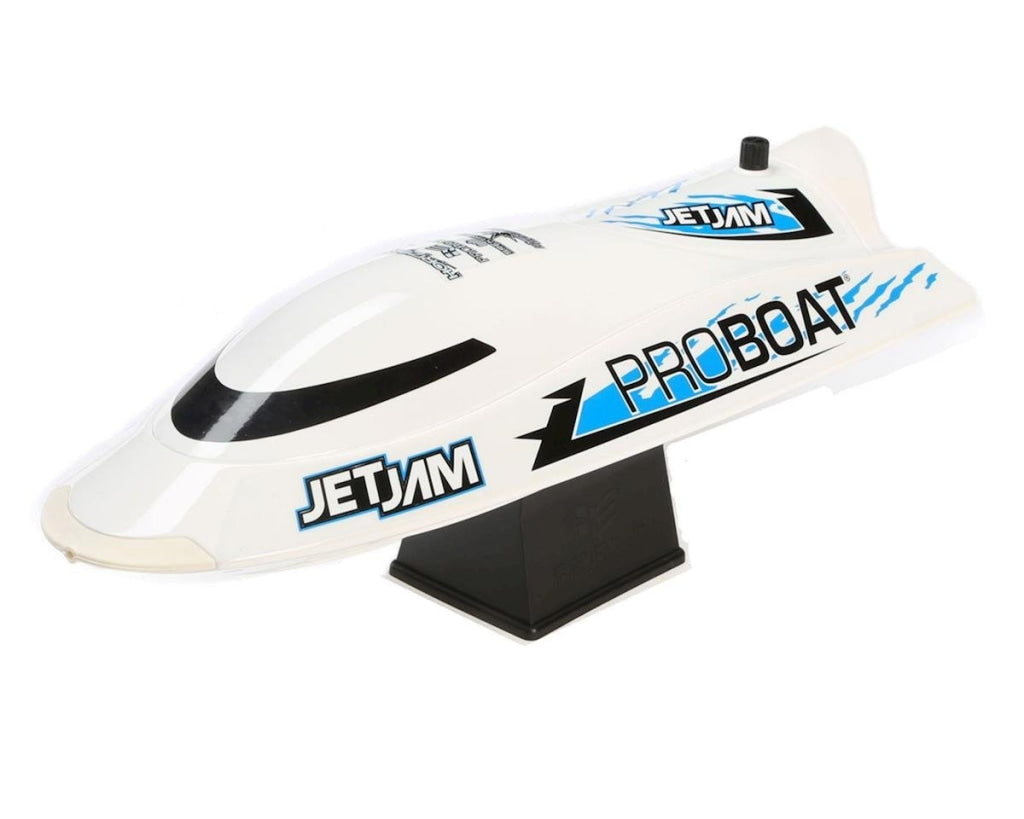 Pro Boat - Jet Jam 12 Self-Righting Pool Racer Brushed Rtr White En Existencia