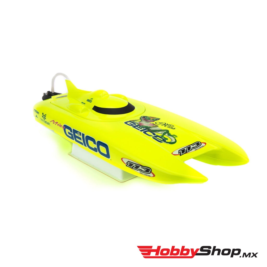 Pro Boat - Miss Geico 17 Brushed Catamaran Rtr En Existencia