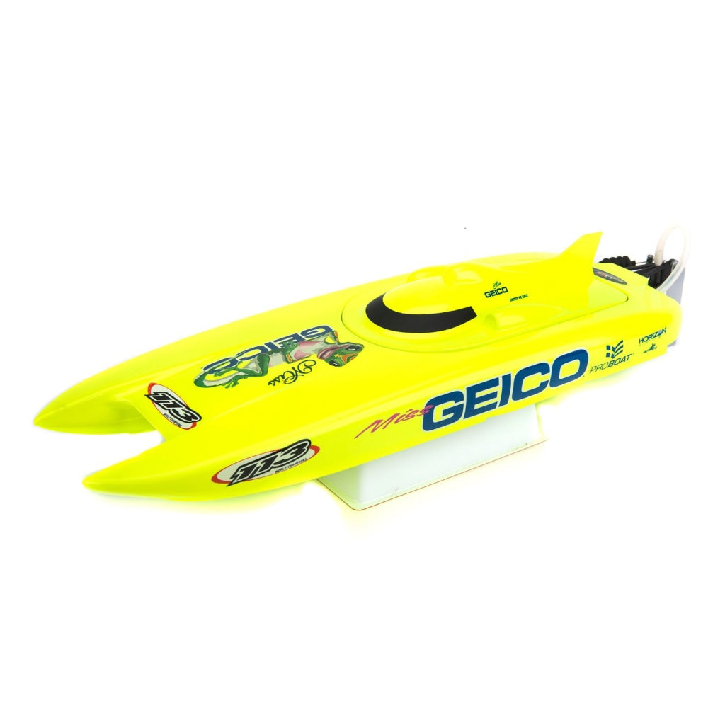 Pro Boat - Miss Geico 17 Brushed Catamaran Rtr En Existencia