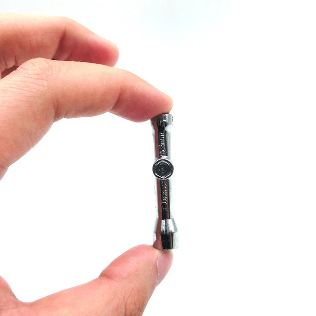 INJORA - 2PCS 4.0 5.0 5.5 7.0mm Cross Wrench Hex Nut Driver Socket Repair Tool