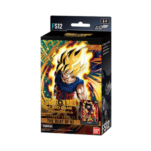 Bandai - Dragon Ball Super Card Game Fusion World - Starter Deck Ex - The Beat of Ki - FS12