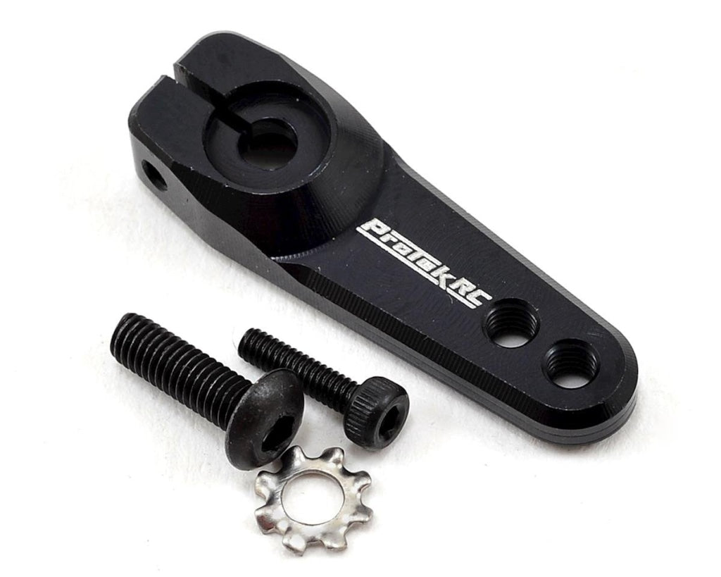 Protek Rc - Aluminum Clamping Servo Horn (Black) (25T-Protek) En Existencia