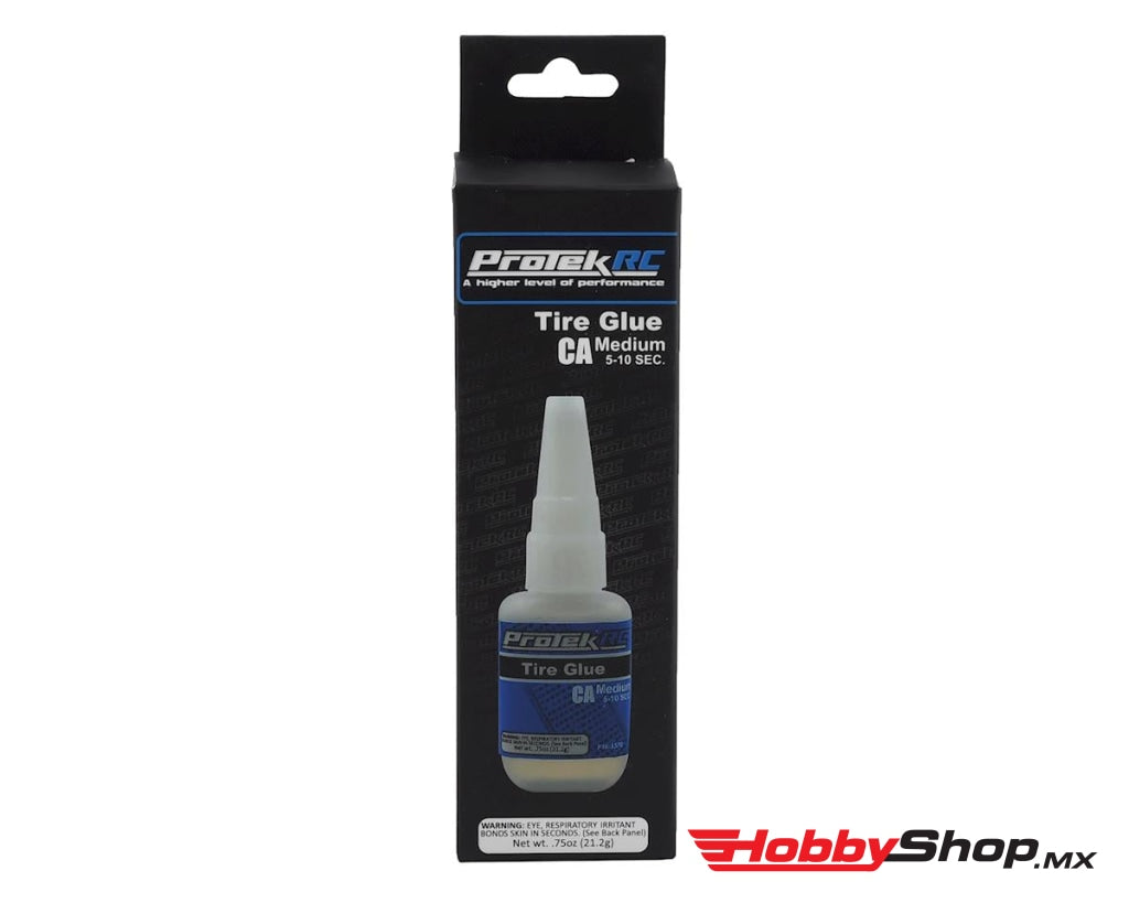 Protek Rc - Ca Tire Glue W/Glue Tip (Medium) (0.75Oz) En Existencia