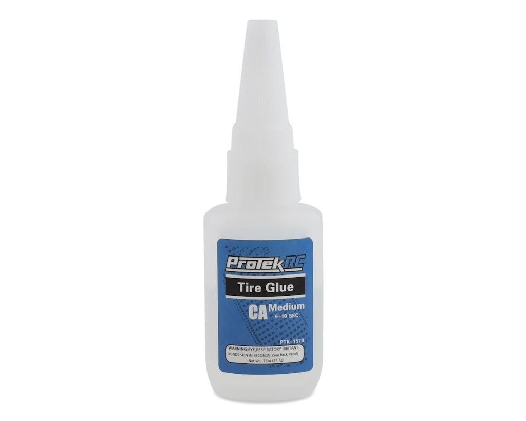 Protek Rc - Ca Tire Glue W/Glue Tip (Medium) (0.75Oz) En Existencia