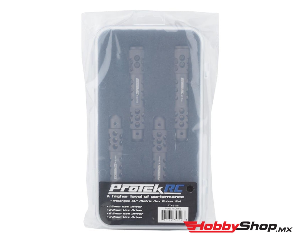 Protek Rc - Trutorque Sl Metric Hex Driver Set (4) (1.5Mm 2.0Mm 2.5Mm 3.0Mm) En Existencia