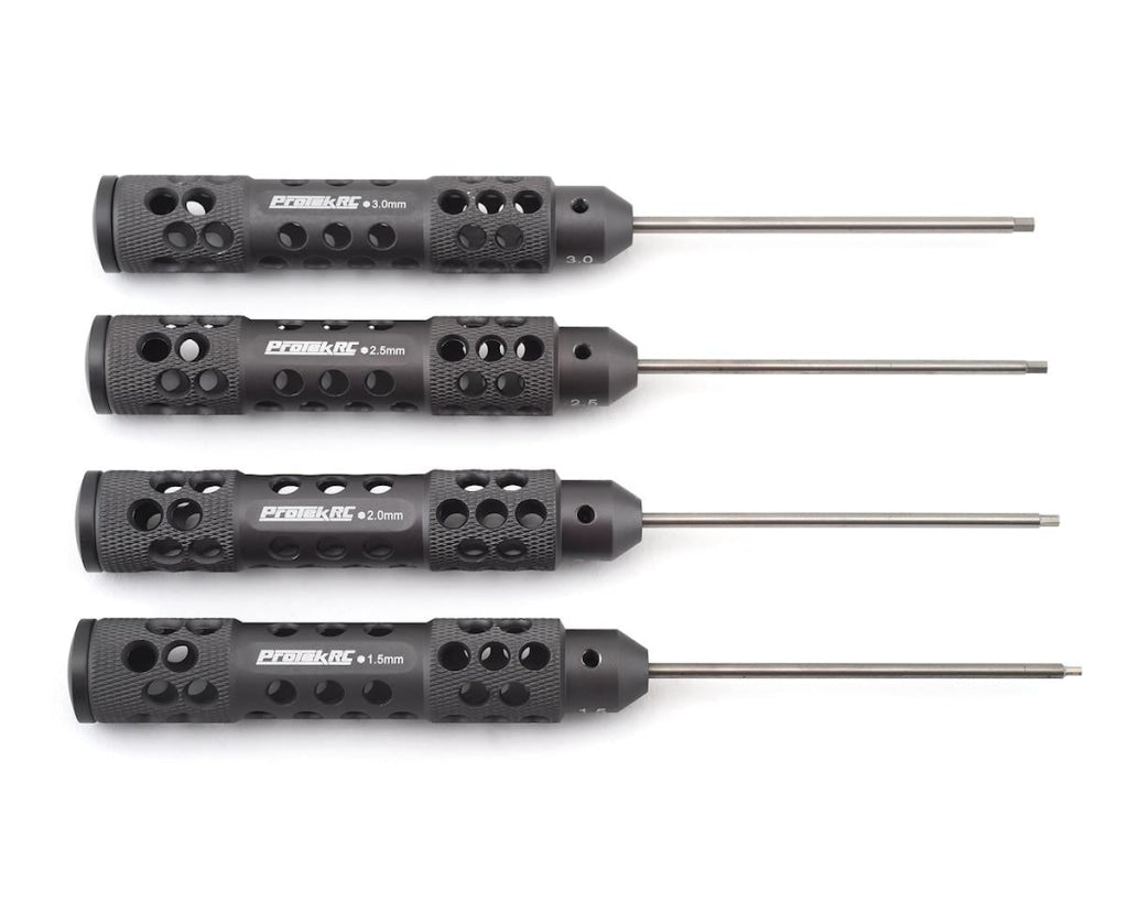 Protek Rc - Trutorque Sl Metric Hex Driver Set (4) (1.5Mm 2.0Mm 2.5Mm 3.0Mm) En Existencia