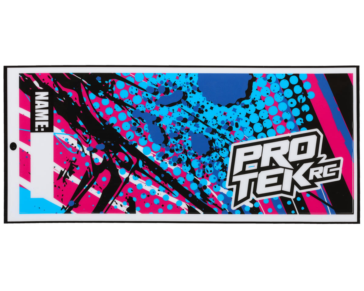 ProTek RC - Fuel Bottle Wrap (Hectic) - Calcomanía