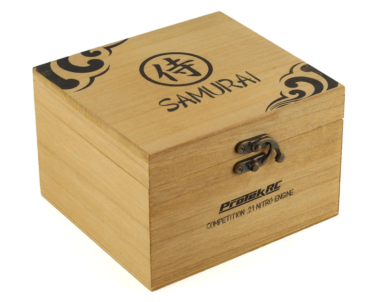 ProTek RC - Samurai RM.1 Maifield Edition 3-Port .21 Competition Nitro Engine w/21j Carburetor (Turbo Plug, Ceramic Bearing)