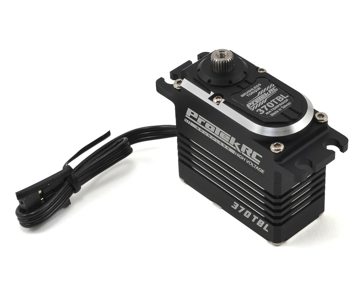 Protek RC - 370TBL "Black Label" Waterproof High Torque Brushless Crawler Servo (High Voltage/Metal Case) (Digital)