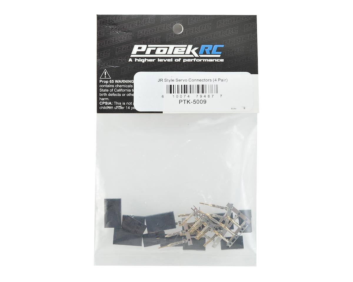 ProTek RC - JR Style Servo Connectors (4 Pair)