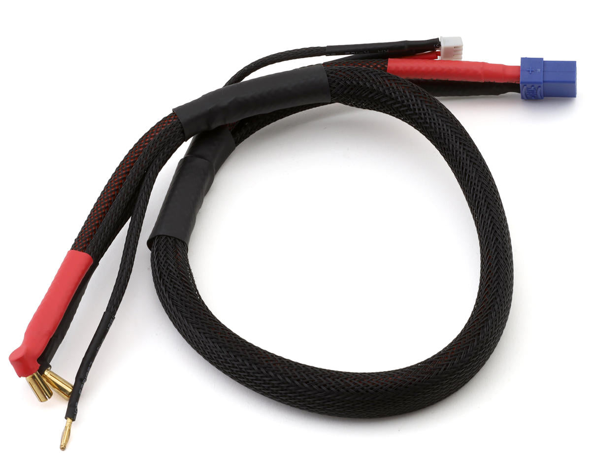 Protek RC - 2S High Current Charge/Balance Adapter (5mm Bullet to Female XT90) (10awg) (24") (9pin XH balance plug)
