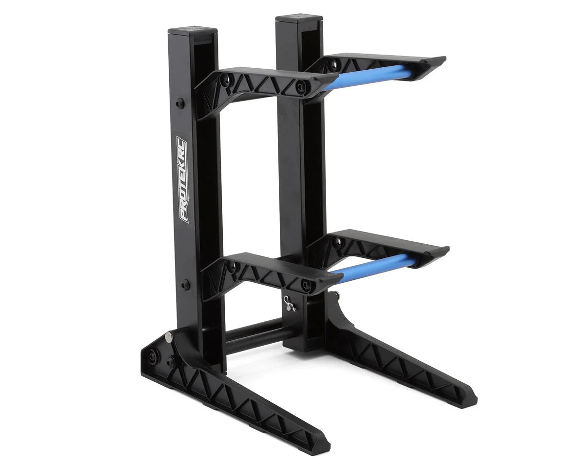 Protek RC - 2 Layer 1/10 & 1/8 Car Display Stand (200x240x325mm) W/Carrying Bag