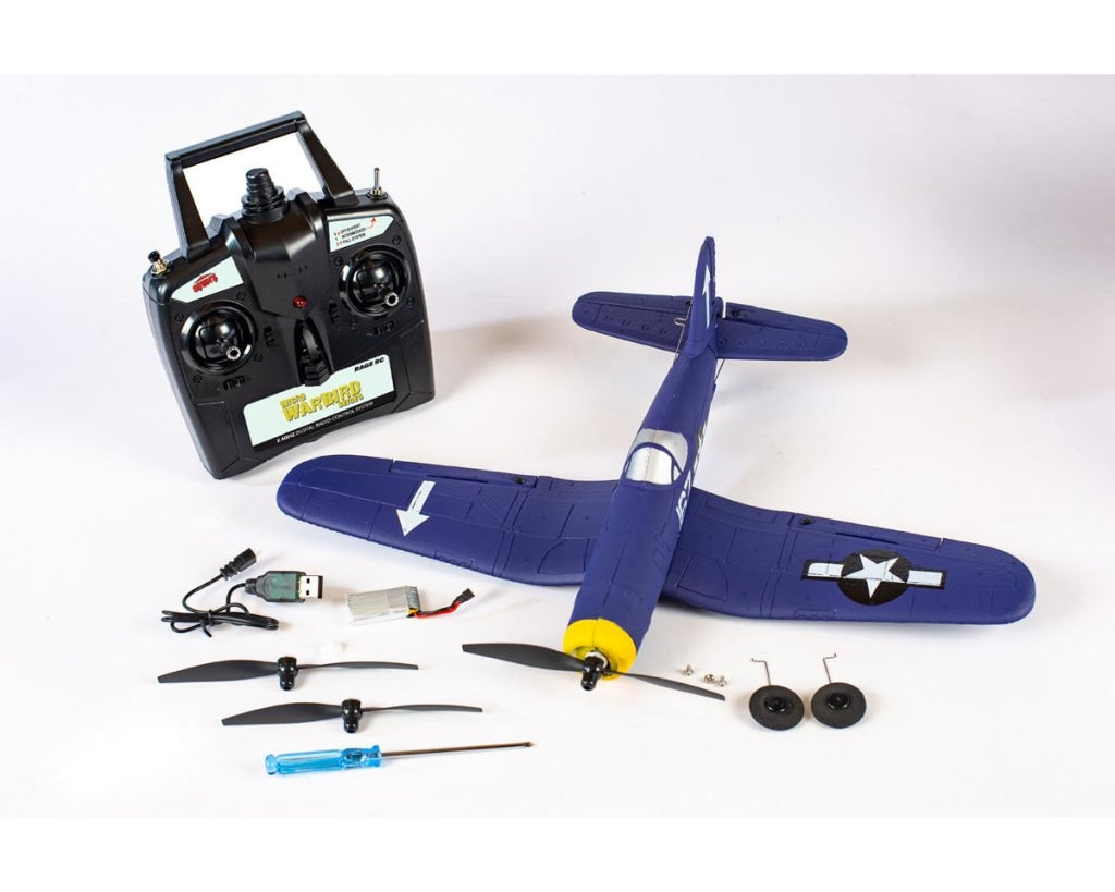 Rage R/c - F4U Corsair Micro Rtf Airplane W/pass En Existencia