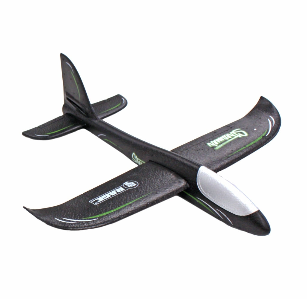 Rage R/c - Streamer Hand Launch Glider Black En Existencia