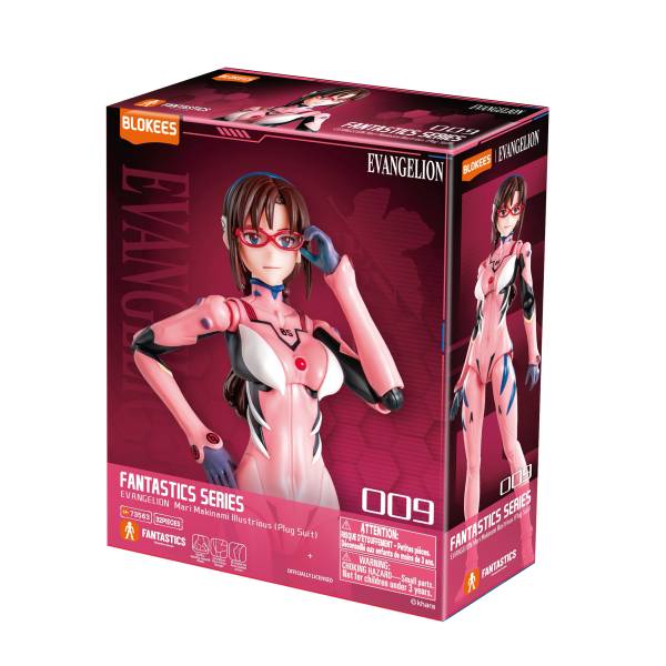 Blokees - Evangelion Fantastics Series: Mari Makinami Illustrious Plug Suit #73563