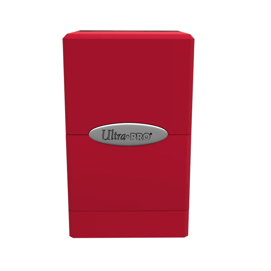 Ultra Pro: Classic SATIN Tower Deck box Apple Red