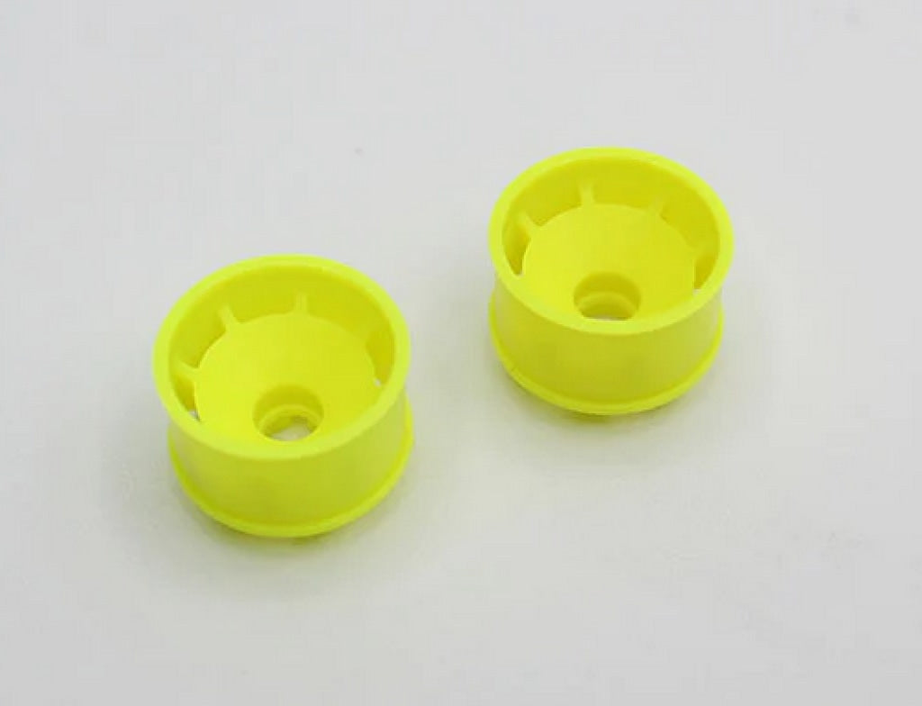 Reflex Racing - Racing: Yellow Speed Dish Rear Wheel +3 Offset (Rx600R3Y) En Existencia